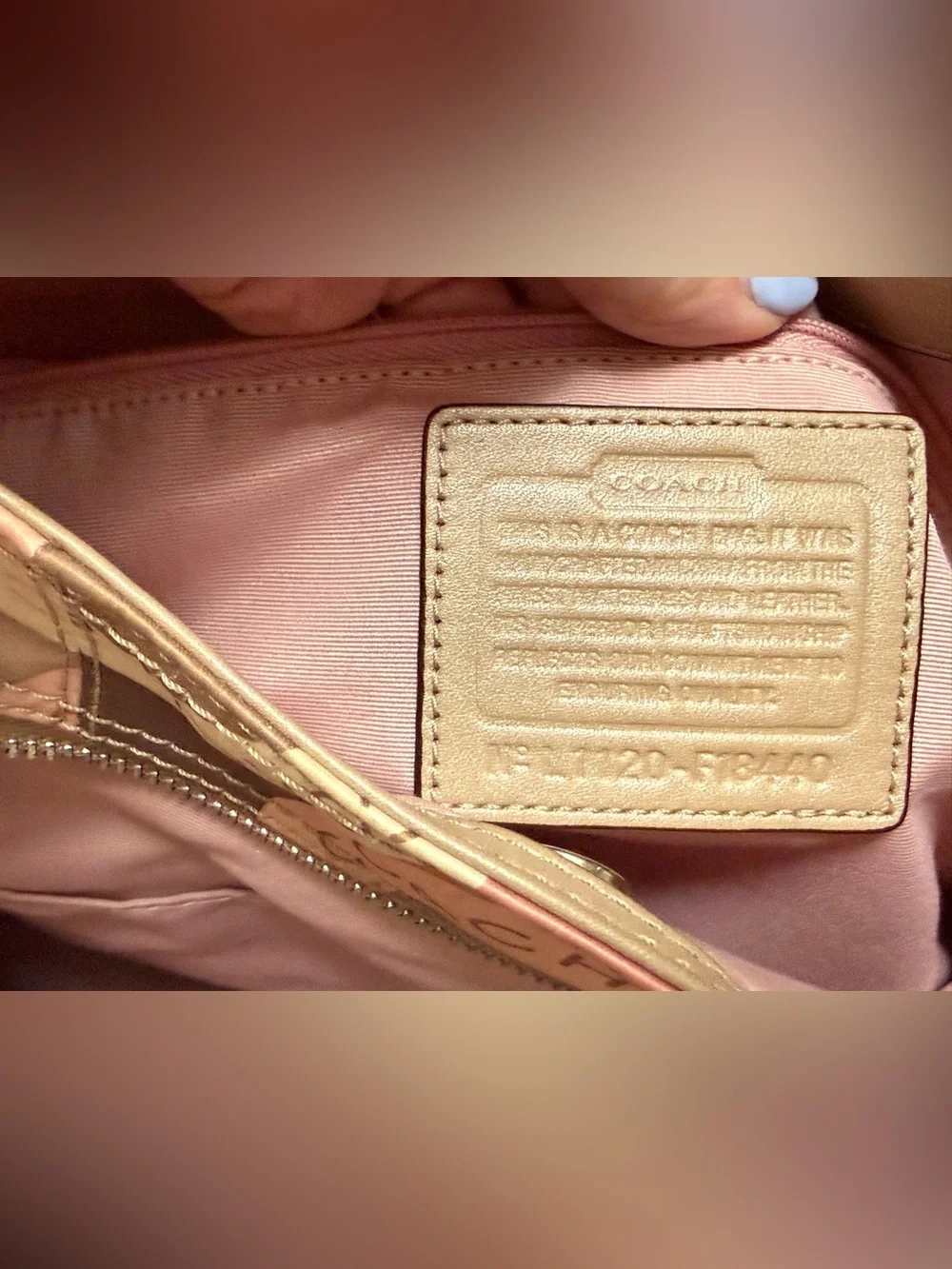 Coach Soho Optic Print  “Snaphead” Sateen Hobo